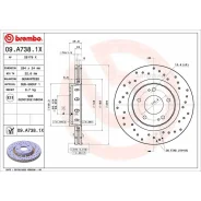 ���� ��������� �������� ��������������� (�������� 2��) Brembo 09A7381X Brembo 09A7381X 09A7381X ����