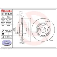 ���� ��������� �������� ������������� (�������� 2��) Brembo 09D21011 Brembo 09D21011 09D21011 ����