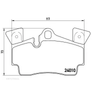 ������� ��������� ������ Brembo P85088 Brembo P85088 P85088 ����