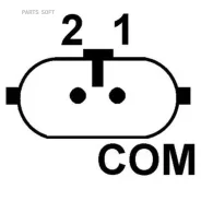 ��������� ��������������� 14V, 90A HC-Parts CA1866IR ����