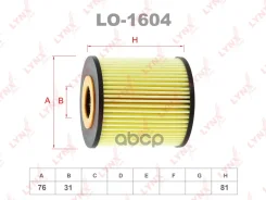 ������ �������� (��������) LYNXauto ���. LO1604 LO1604 ����