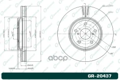 ���� ��������� ������������� G-brake GR-20437 4351250220,4351250160 G-Brake ���. GR-20437 GR20437 ����