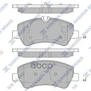 ������� �������� ������! Ford Transit/Tourneo 2.20TDCI 12 SP1884_HIQ Sangsin brake ���. SP1884 SP1884 SP1884 ����
