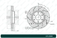 ���� ��������� ��������������� ������������� G-brake GFR-21961R ������ G-Brake ���. GFR-21961R GFR21961R ����