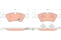 ������� ��������� W 164 �������� (1644200820 ) TRW ���. GDB1642 GDB1642 ����