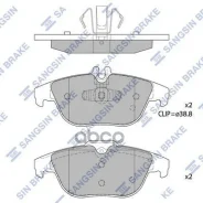 ������� ��������� Mercedes W204/X204 07- ������ SP1707 Sangsin brake ���. SP1707 SP1707 ����