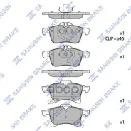 ������� ��������� OPEL Astra G/H/Zafira A �������� SP1703 Sangsin brake ���. SP1703 SP1703 ����
