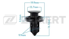 ������ �������� Honda (�����. ���-�� ������ 10 ��) Zekkert ���. be-1842 BE1842 ����