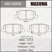 ������� �������� ������ ! Mazda 6, Mitsubishi Outlander 2.0/2.4i 12 MS5905_MSU Masuma ���. MS-5905 MS5905 ����