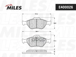 ������� ��������� �������� (��� �������) (����� Low-Metallic) (FORD Fiesta IV-V, Fusion, Mazda 2 (DY (TRW GDB1419) E400026 Miles ���. E400026 E400026...