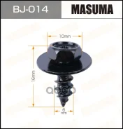 ������� 6x16 ��10�� universal Masuma BJ014 Masuma ���. BJ-014 BJ014 ����
