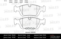 ������� ��������� �������� (��� �������) (����� Low-Metallic) (BMW E36/E46/Z3 E36/Z4 E85 98) (TRW GDB1348) E400301 Miles ���. E400301 E400301 ����