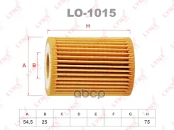 ������ �������� (��������) Haval / Great WALL Poer / Great WALL Wingle 7 2.0D 2019- LYNXauto ���. LO1015 LYNXauto ���. LO1015 LO1015 ����