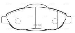 ������� ����. ���. (������ ���. CKPU-51) Peugeot 3008 09-/308 07- mot.1.4/1.6HDi/1.6/2.0HDi CTR ���. GK0908 GK0908 ����