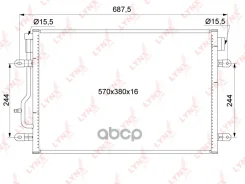 �������� ������������ AUDI A4 1.6-3.2 00-09 LYNXauto ���. rc-0133 RC0133 ����