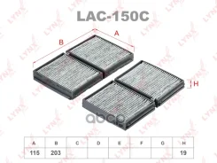 ������ ������ �������� (2��) �������� Toyota MARK2 JZX90 0,24 LYNXauto ���. LAC150C LAC150C ����