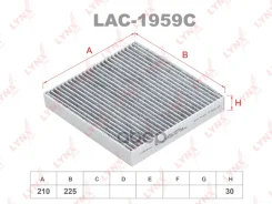 ������ �������� �������� KIA Sportage V 21 0,267 LYNXauto ���. LAC1959C LAC1959C ����