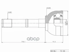 ���� ������. Toyota Land Cruiser 80 94- [TO030] TO030 ����