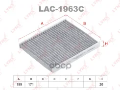 ������ �������� �������� BMW X5(E70-F15) 06-18 / X6(E71-F16) 08-19 0,136 LYNXauto ���. LAC1963C LAC1963C ����
