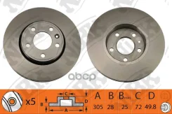���� ��������� ��������! Infiniti FX35/FX37/FX50/G35/G37 03 NiBK ���. RN1427 RN1427-NIBK RN1427 ����