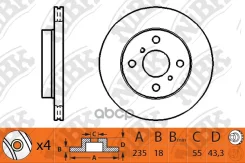 ���� ��������� �������� Toyota Yaris 1.0-1.4 99- D235�� RN1127 NiBK ���. RN1127 RN1127 ����