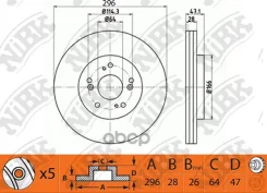 ���� ��������� ��������! Honda Cr-V 2.0/2.2CTDi/DTEC/2.4VTEC 07 NiBK ���. RN1243 RN1243-NIBK RN1243 ����
