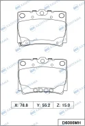 ������� �������� ������ Mitsubishi Montero Sport 3.0i/2.5TD 98 D6086M MK Kashiyama D6086MH D6086MH ����