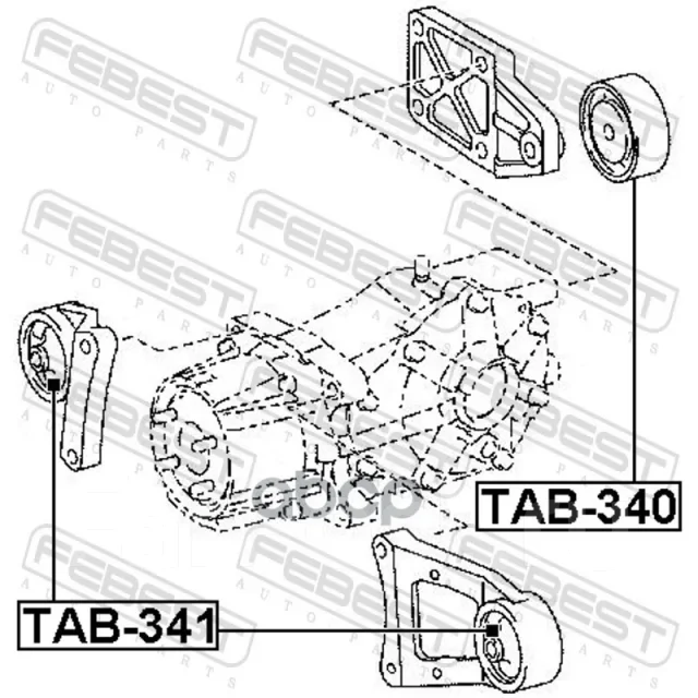 ����� ������������� TAB-341 Febest ���. TAB-341 TAB341 ����