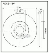 ���� ��������� �������� Allied Nippon ���. ADC3118V ADC3118V ����