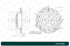 ���� ��������� ��������������� ������������� G-brake GFR-20351R ������ G-Brake ���. GFR-20351R GFR20351R ����