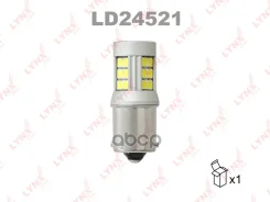 ����� ������������ LED P21W S25 24V BA15s SMDx27 6200K HCV LYNXauto ���. LD24521 LD24521 ����