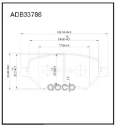 ������� ��������� �������� Omoda C5 22- / Chery Tiggo 3 14- Tiggo 4 Tiggo 4 Pro 17- Tiggo T11 Allied Nippon ���. adb33786 ADB33786 ����