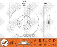 ���� ��������� ford usa edge (u387) - mazda cx-7 (er) cx-9 (tb) NiBK ���. RN1503 RN1503 ����