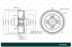 ������� ��������� G-brake GD-61245 � ����������� � ������� ABS G-Brake ���. GD-61245 G-Brake ���. GD-61245 GD61245 ����