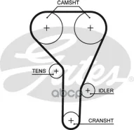 ������ ��� Mitsubishi COLT 1.3,1.5 RHD -04, 1.5 CZT 05- Gates ���. 5638XS 5638XS ����