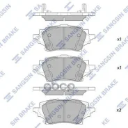 ������� ��������� Toyota CH-R 16 -19, 8NR-FTS, 4WD Sangsin Brake Sangsin brake ���. SP4339 SP4339 ����