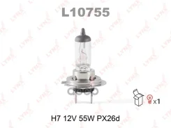 ����� H7 12V 55W PX26D LYNXauto ���. L10755 L10755 ����