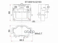 ������� ��������� Toyota Caldina (T190, T210) 92-02 / Camry 91-01 2RZE; �2RZFE; �3E; �3EE; �3RZF; �3RZFE; �3SFE; �4 Sat ���. ST-90919-02163 ST90919021...