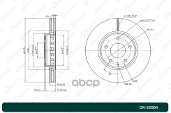 ���� ��������� G-brake GR-22004 GBFT33251, �KD4533251, �GBFT33251A G-Brake ���. GR-22004 GR22004 ����