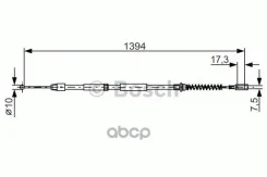���� �������! ������� L=1394,d=10MB, VAG 1987482033_BCH Bosch ���. 1987482033 1987482033 ����