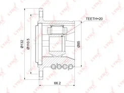 ���� ���������� | ��� ����/��� | Toyota 4WD AE115/GXE10/ST195/ST215/SXU15/�MCU15/MCU25/ACU25/GX110 / REAR / LH=RH CI-3764 LYNXauto ���. CI3764 CI3764...