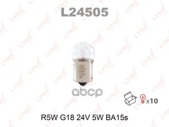 ����� R5W 24V BA15S HCV L24505 L24505 LYNXauto ���. L24505 L24505 ����