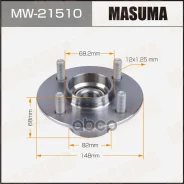 ������� Nissan Almera Classic 06-, (N16) 00-, Sunny (B15) 98- ������ (+ABS) Masuma Masuma ���. MW21510 MW21510 ����