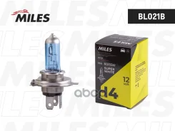 ����� H4 12V 60/55W P43t-38 Super White BL021B Miles ���. BL021B BL021B ����