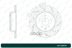 ���� ��������� ��������������� G-brake GFR-20677R ������ 43206EG000 G-Brake ���. GFR-20677R GFR20677R ����