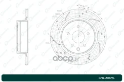 ���� ��������� ��������������� G-brake GFR-20677L ����� 43206EG000 G-Brake ���. GFR-20677L GFR20677L ����