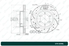 ���� ��������� ��������������� ������������� G-brake GFR-02916L ����� G-Brake ���. GFR-02916L GFR02916L ����