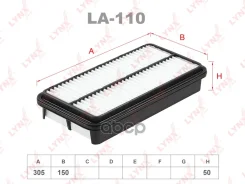 ������ ��������� LA-110 (JDA181; A-181; �WA1213; �AF0127; �LA-110; �17801-64060; �17801-64040) LYNXauto ���. LA-110 LA110 ����