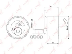 ����� �������� ����� ��� Toyota 1G-FE 98- MARK II/Chaiser (GX10_/GX11_) 98-01 / Verossa (GX11_) 01-04 / Altezza(GXE1_) 98-05 / �1 LYNXauto ���. PB1325...