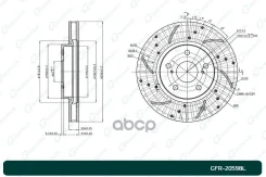 ���� ��������� ��������������� ������������� G-brake GFR-20598L ����� G-Brake ���. GFR-20598L GFR20598L ����